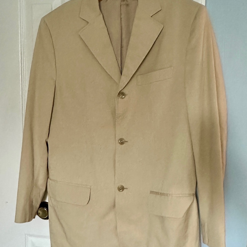 Classic Tan Suit